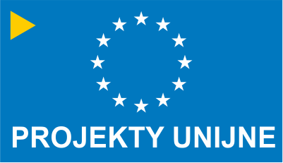 Przycisk projekty unijne