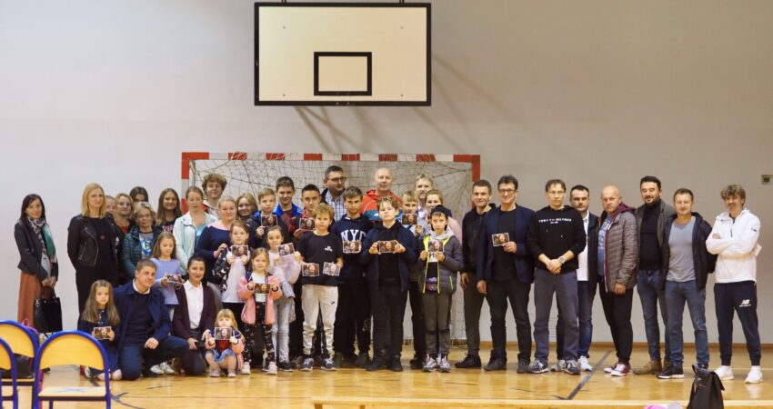 Spotkanie z Mistrzem Olimpijskim Szymonem Ziółkowskim w Wyszynie