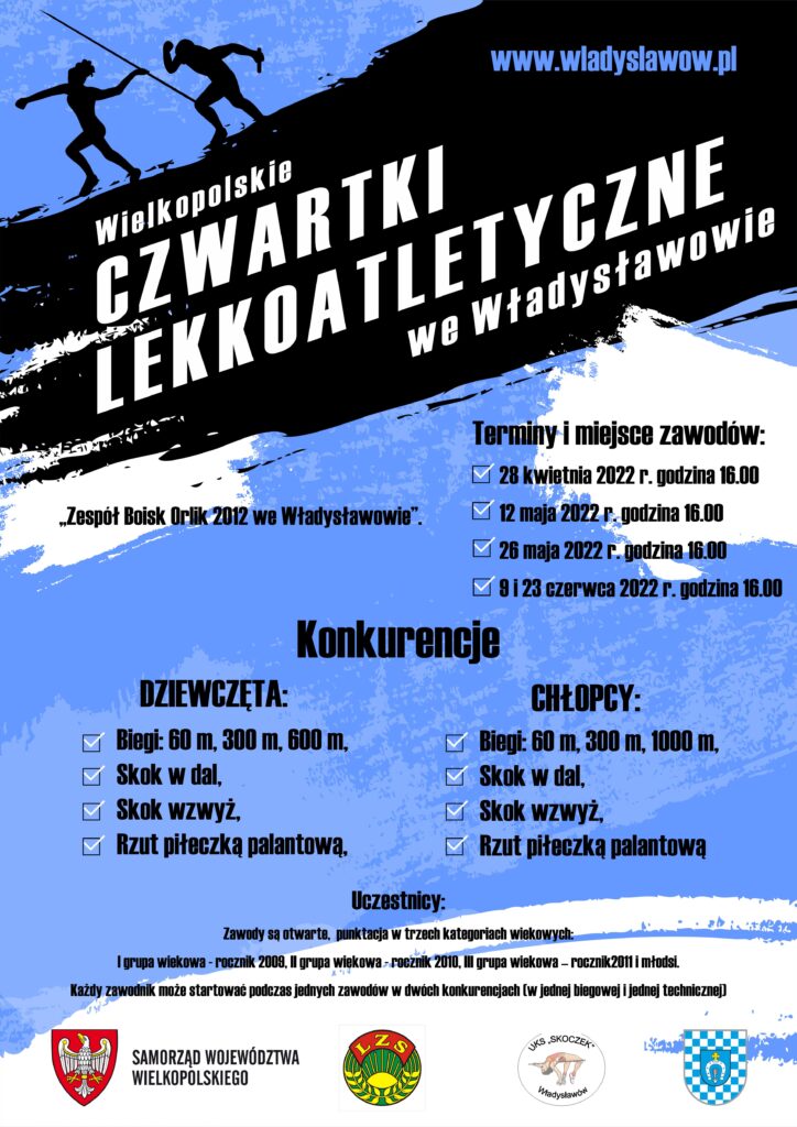 Powracają Wielkopolskie Czwartki Lekkoatletyczne