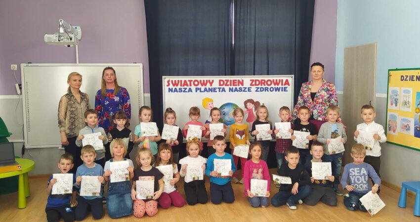 Światowy Dzień Zdrowia w Przedszkolu Gminnym we Władysławowie