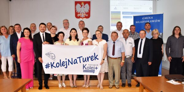 Gmina Władysławów popiera budowę linii kolejowej Turek-Konin