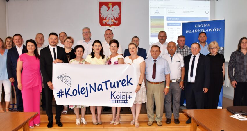 Gmina Władysławów popiera budowę linii kolejowej Turek-Konin