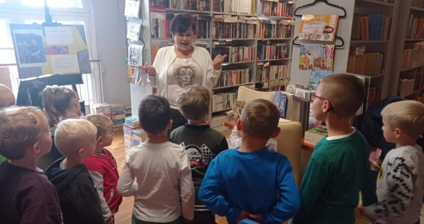 Z wizytą w Bibliotece Publicznej we Władysławowie