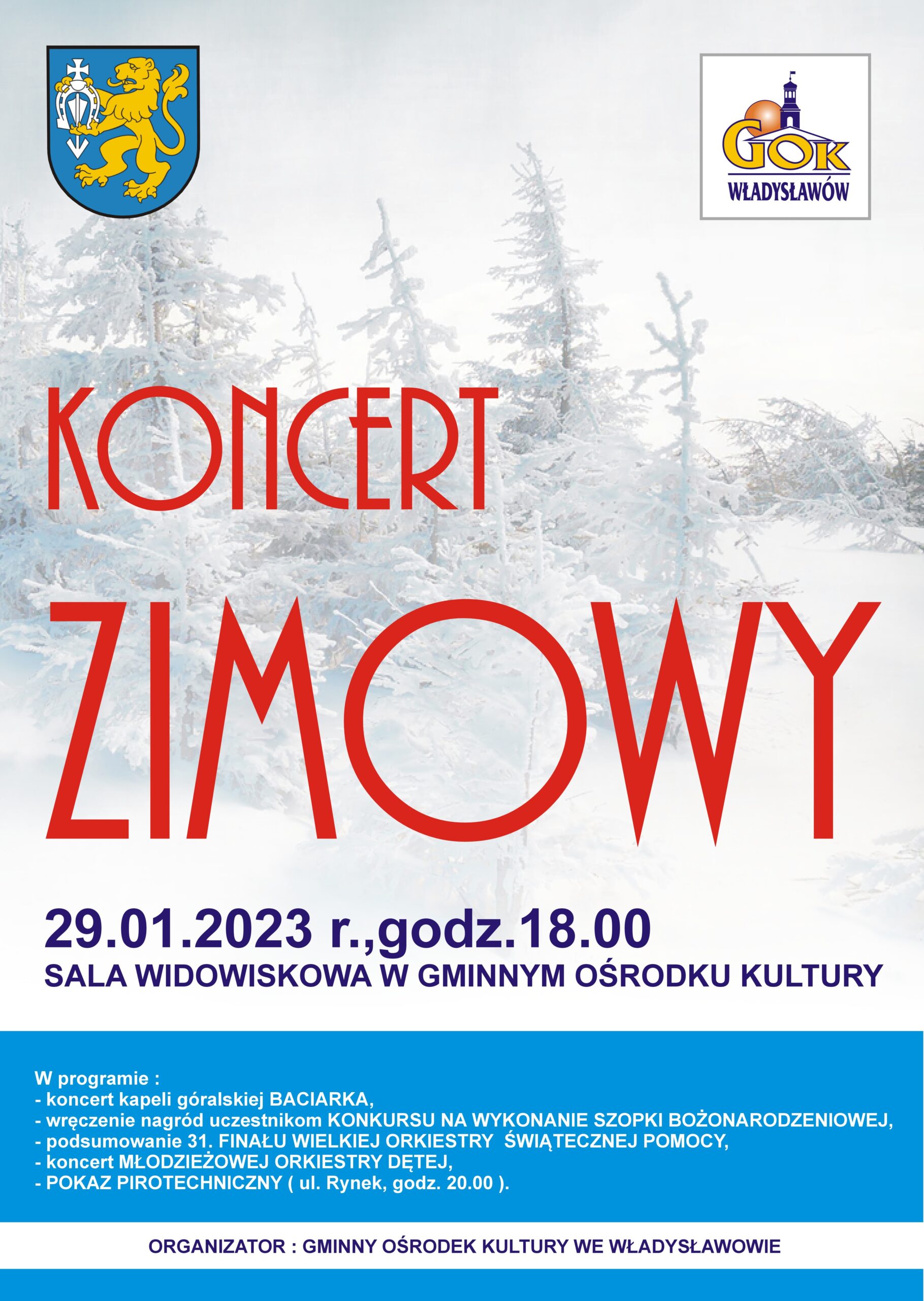 Koncert Zimowy z Gminnym Ośrodkiem Kultury