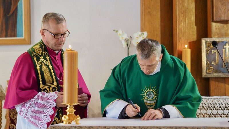 Parafianie z Kun powitali nowego proboszcza
