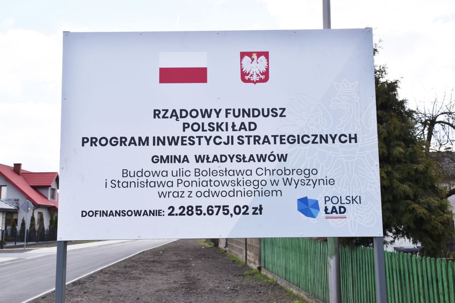 ,,Budowa ulic Bolesława Chrobrego i Stanisława Poniatowskiego” w ramach przebudowy istniejącej drogi wewnętrznej