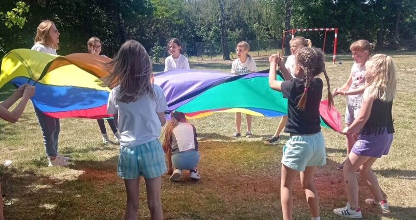 Dzień Dziecka na sportowo w Szkole Podstawowej im. św. Jana Pawła II w Natalii