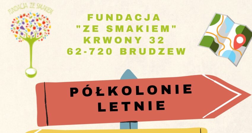 Plakat półkolonie