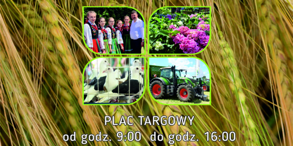 Plakat TARGI ROLNICZE W KOŚCIELCU
