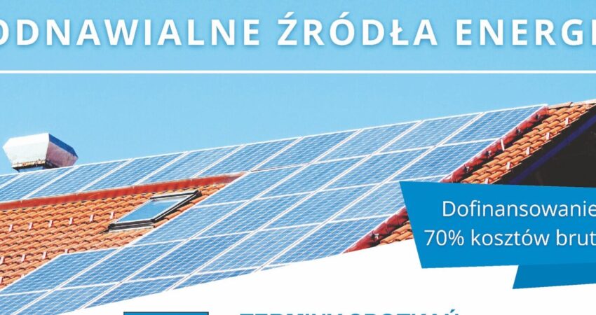 Odnawialne źródła energii - spotkania informacyjne