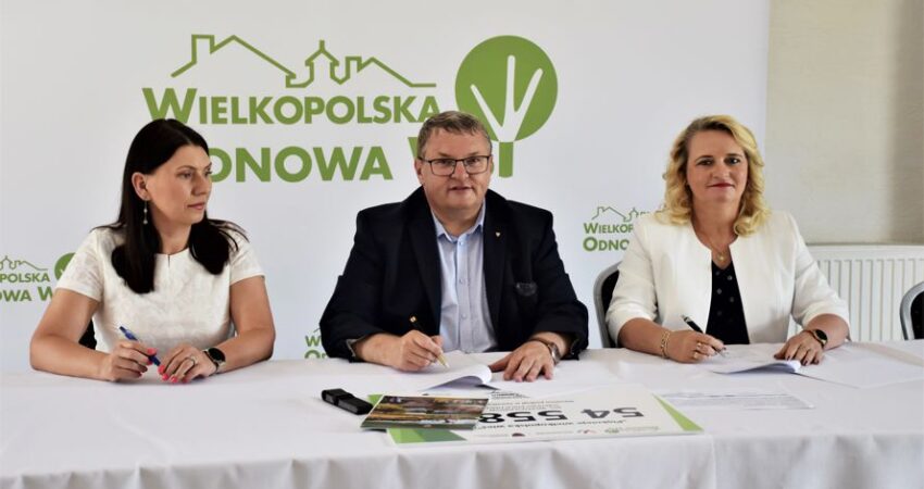 Umowa na dofinansowanie w konkursie „Pięknieje wielkopolska wieś” podpisana