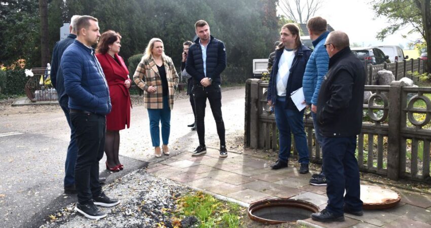 Kanalizacja sanitarna w Chylinie wybudowana