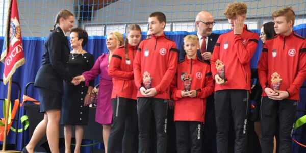 Młodzi druhowie z Chylina na Gali Mistrzów Sportu Pożarniczego Powiatu Tureckiego