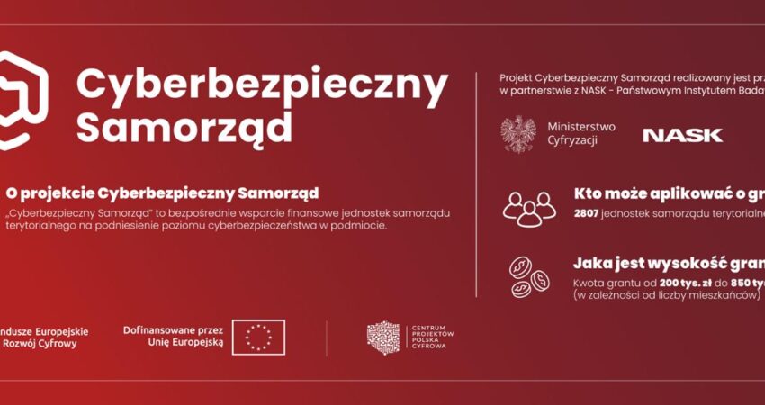 Gmina Władysławów beneficjentem Programu ,,Cyberbezpieczy Samorząd"