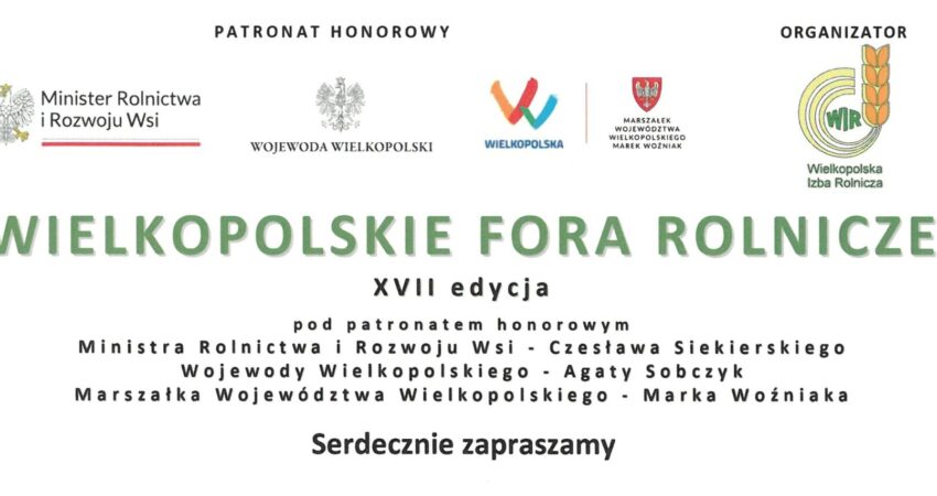 Wielkopolskie Fora Rolnicze