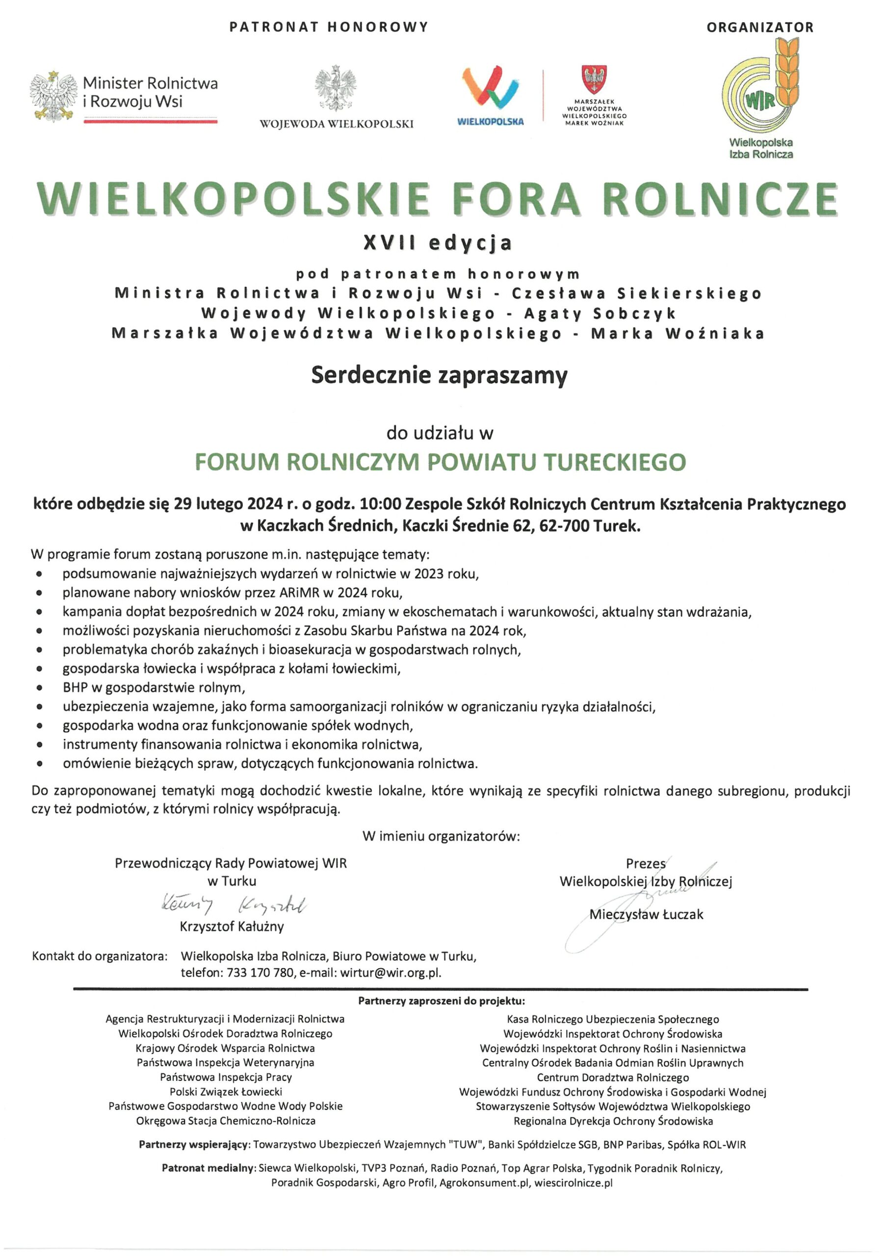 Wielkopolskie Fora Rolnicze