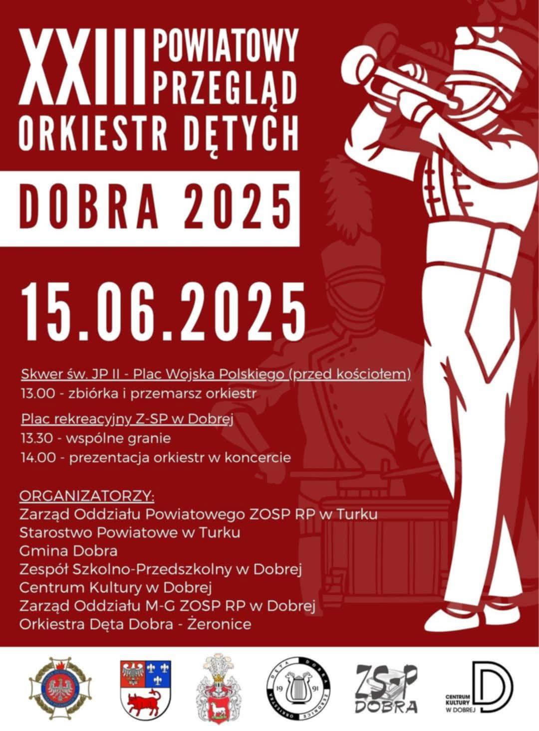 XXIII Powiatowy Przegląd Orkiestr Dętych - zapraszamy!